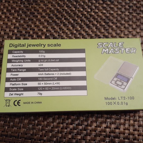 SUPER  CONVINIENT JEWELERY SCALES!!! - Picture 2 of 4
